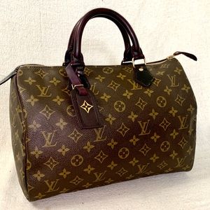 🎭 SOLD 🎭 LOUIS VUITTON Speedy 30  🍒Customized🍒